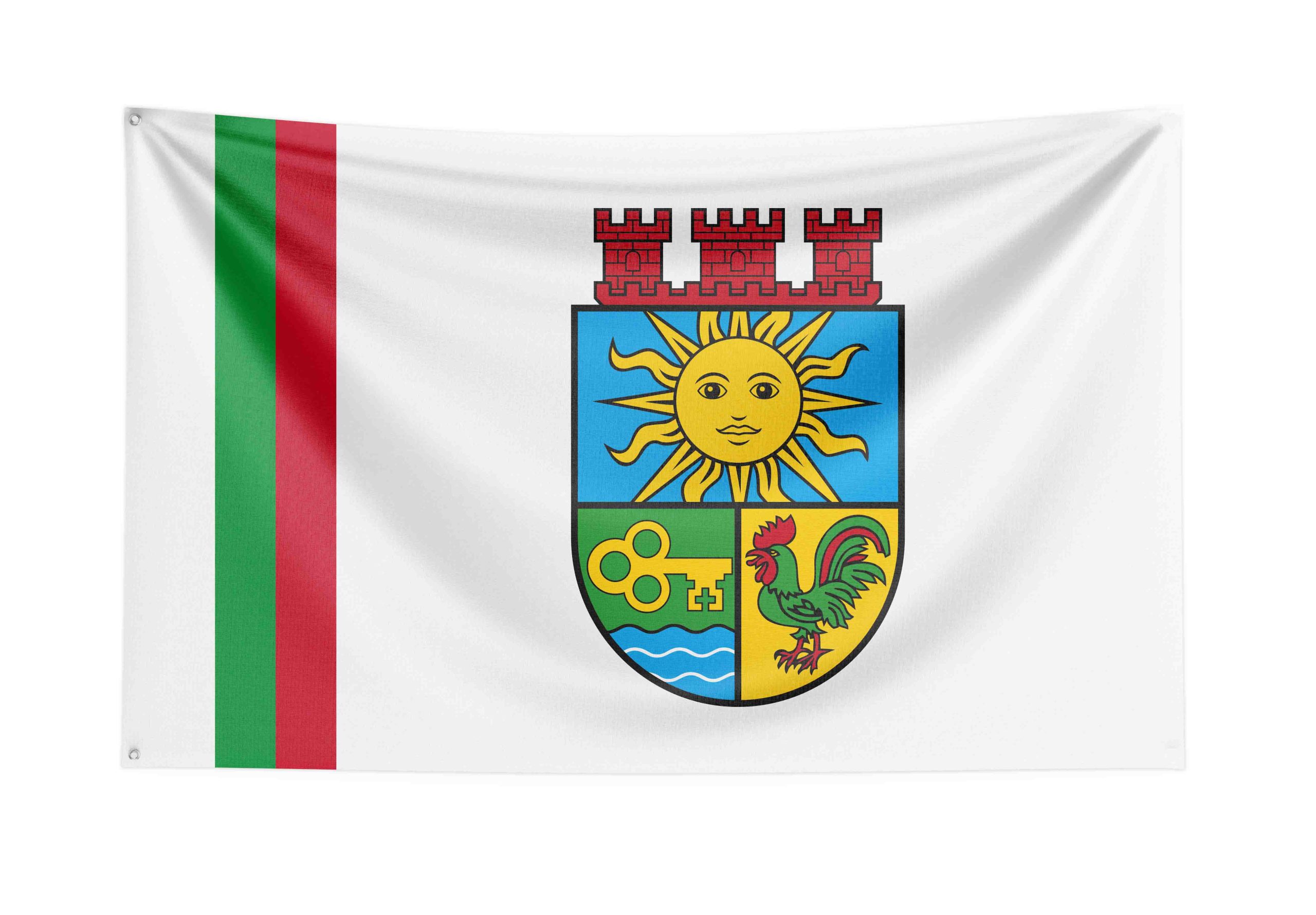 Общински знамена хоризонтални