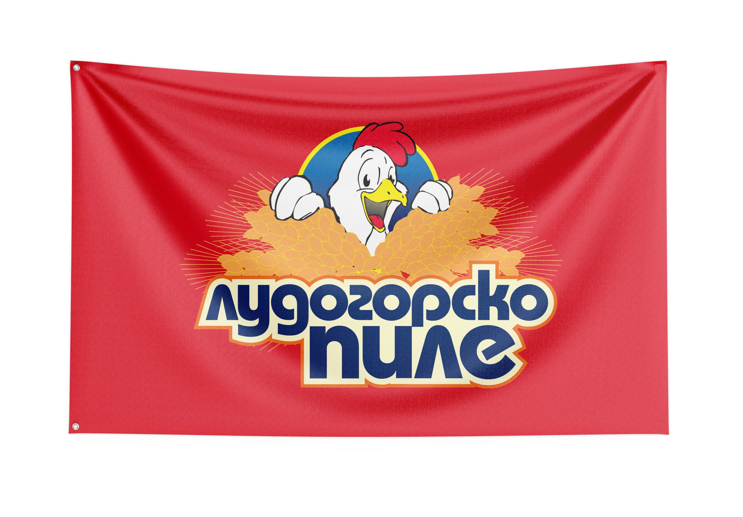 Фирмени знамена хоризонтални